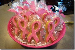 2011 04 - Pink Ribbon Cookies by Kari