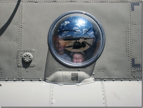 2011 05 - Air Show - AJ & JB fish bowl window