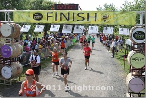 wine country crossing finish