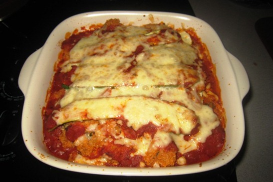 zucchini quinoa lasagna finished
