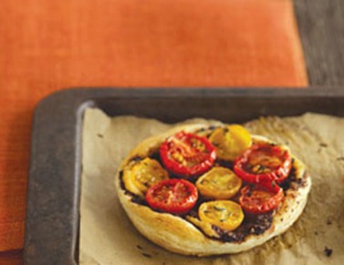 tomato and tapenade tartlet from magazine