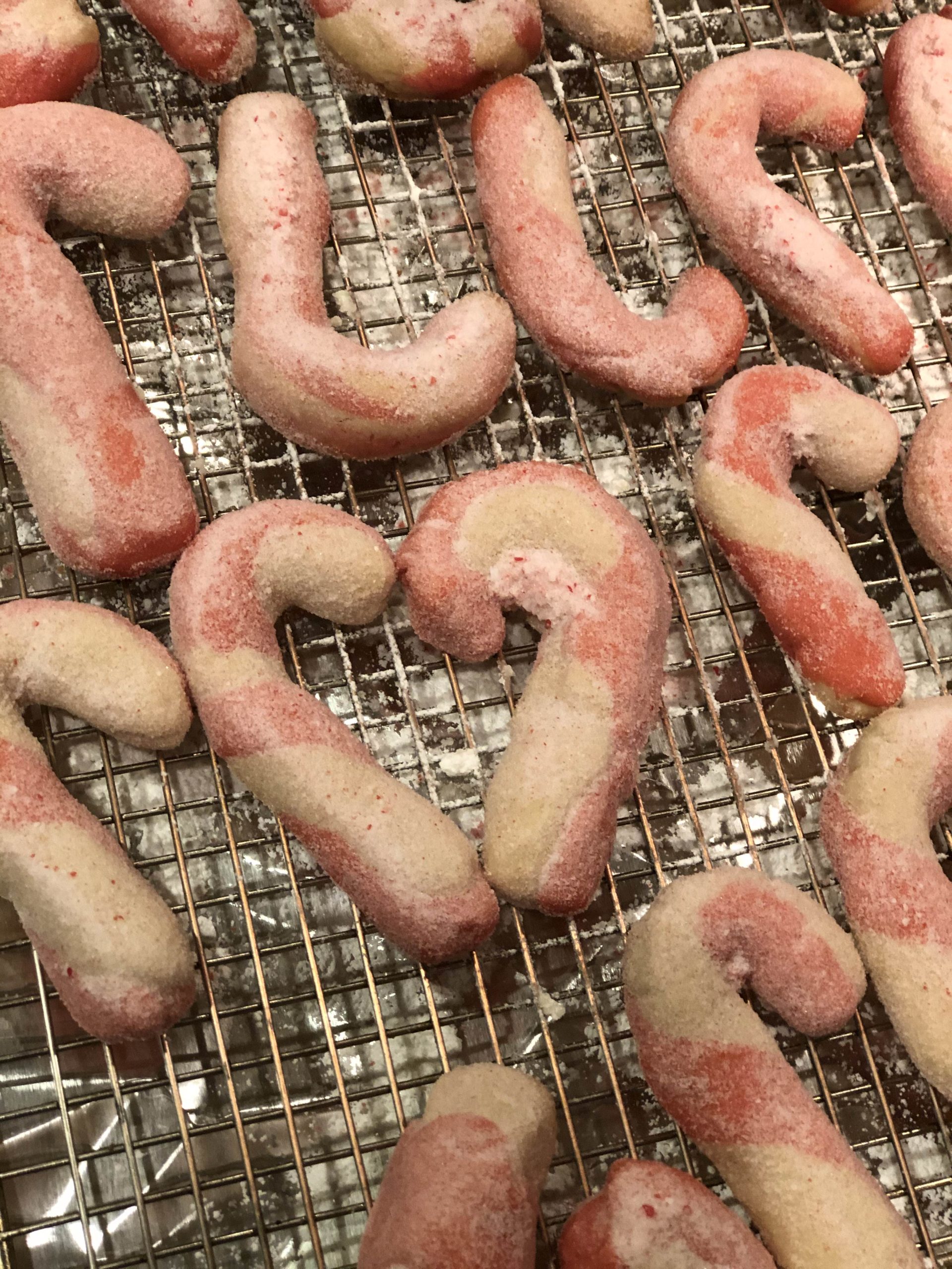 Candy Cane Cookies