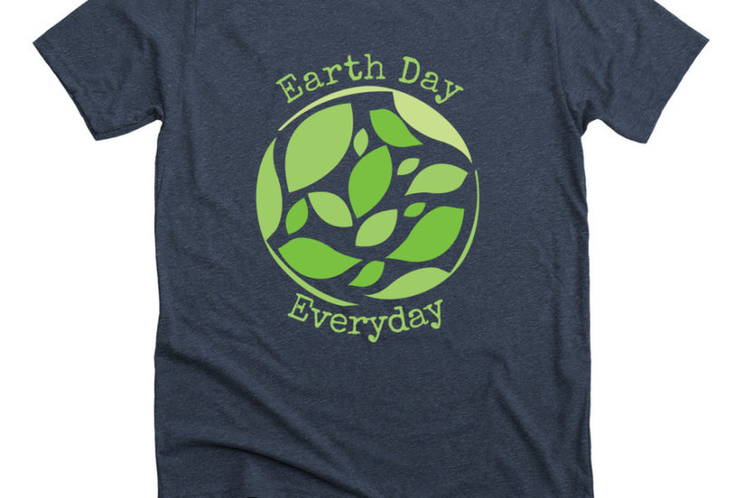 Navy Blue Every Earth Day Everyday Shirt