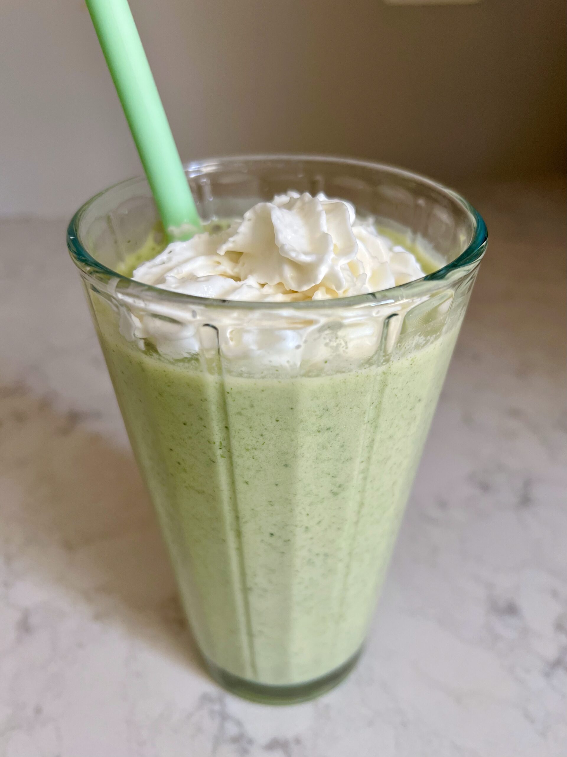 Healthier Shamrock Shake